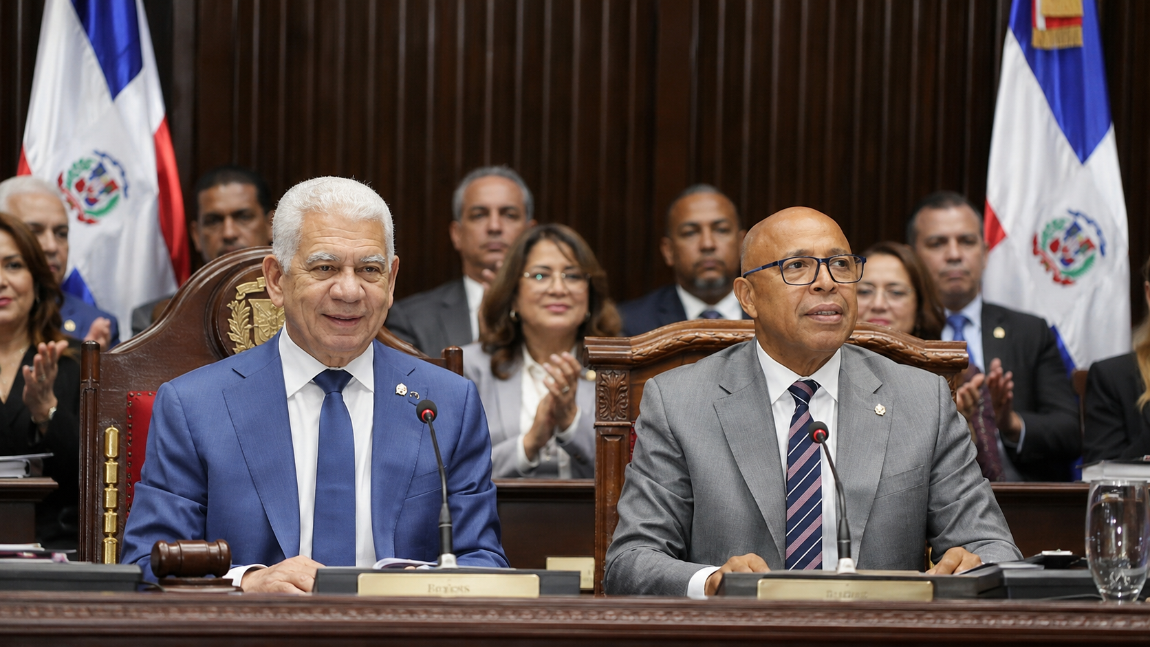 PRM ratifica a Ricardo de los Santos y Alfredo Pacheco al frente del Congreso Nacional